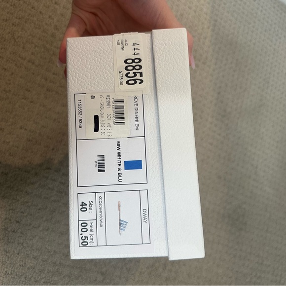 Christian Dior Dway Slide Blue and White - Picture 3 of 8